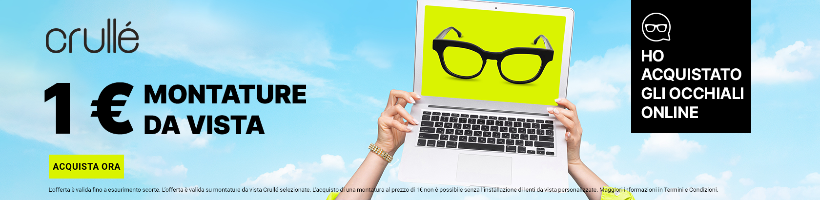 Montature da vista Crullé 1€ - PRIMAVERA/ESTATE