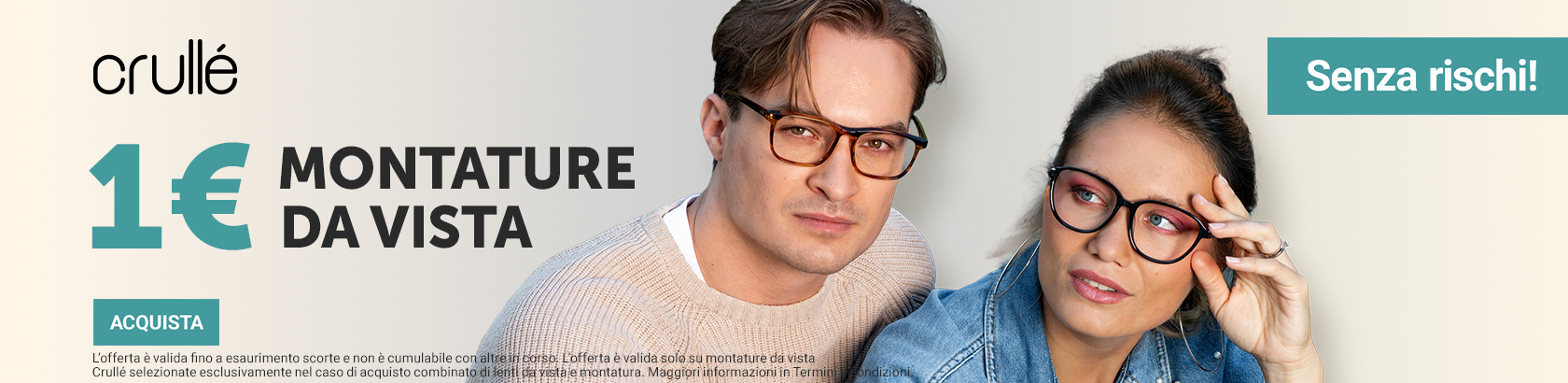 Montature da vista Crullé 1€ - GENERAL