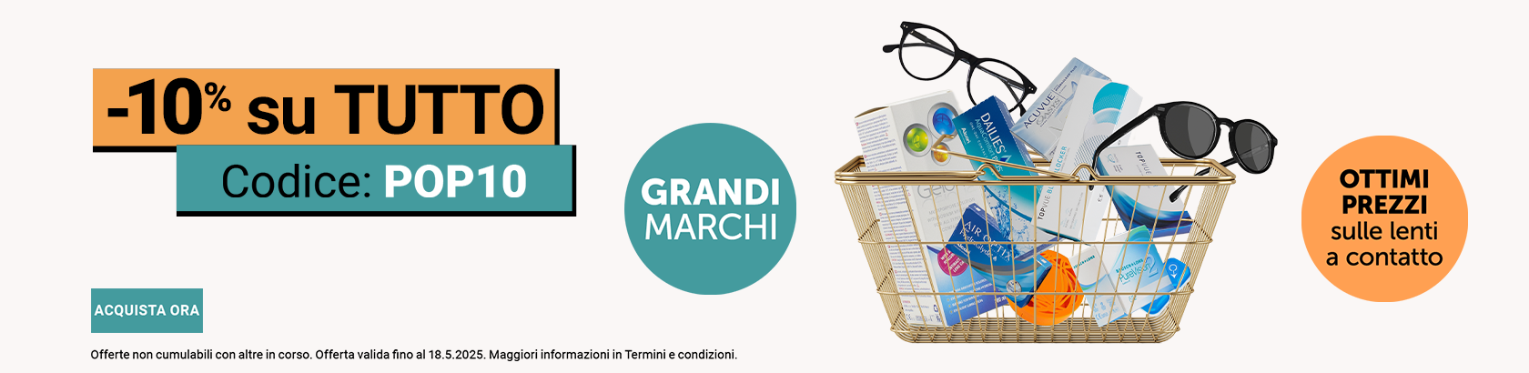 -10% su tutto