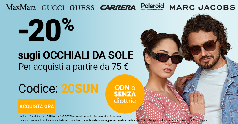 Occhiali da sole