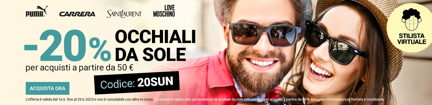 Per acquisti a partire da 50€