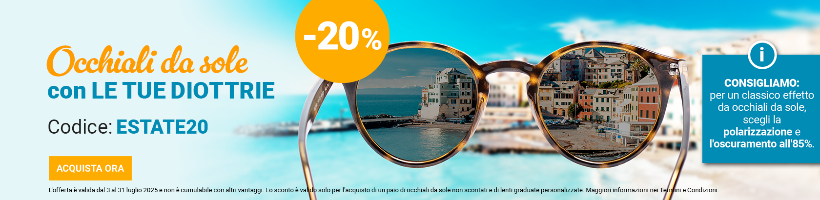 -20% sončna z dioptrijo