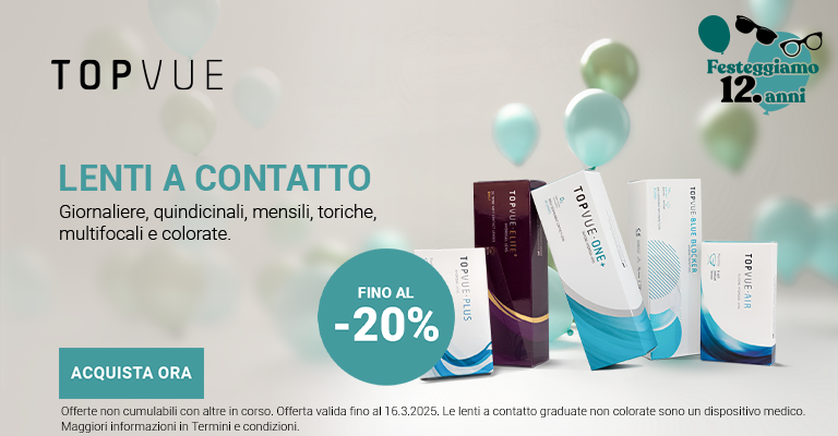 -20% TOPVUE lenti a contatto