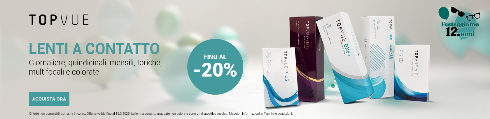 -20% lenti a contatto TopVue