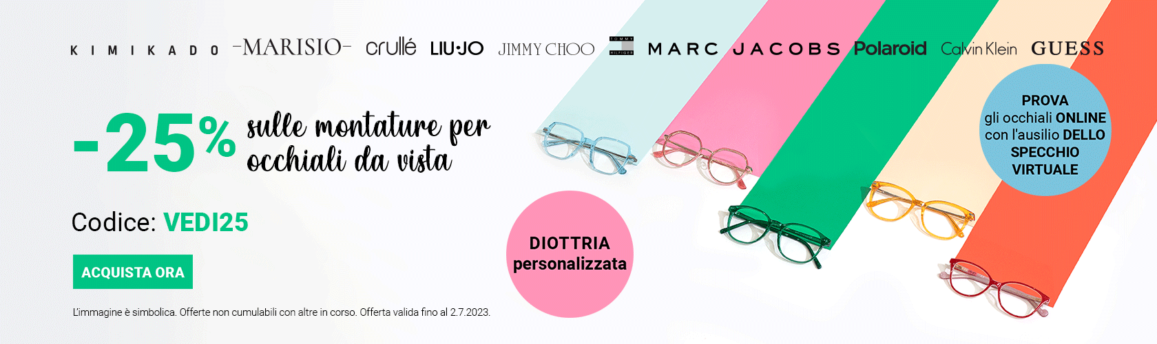 lenti per occhiali da vista in promozione