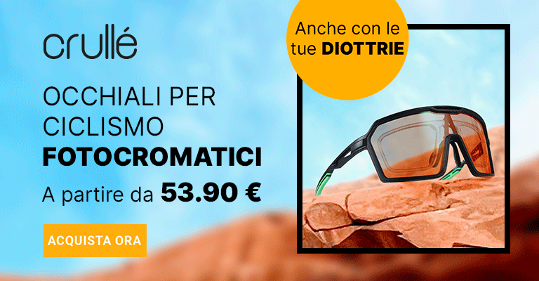 Crullé occhiali per ciclismo fotocromatici