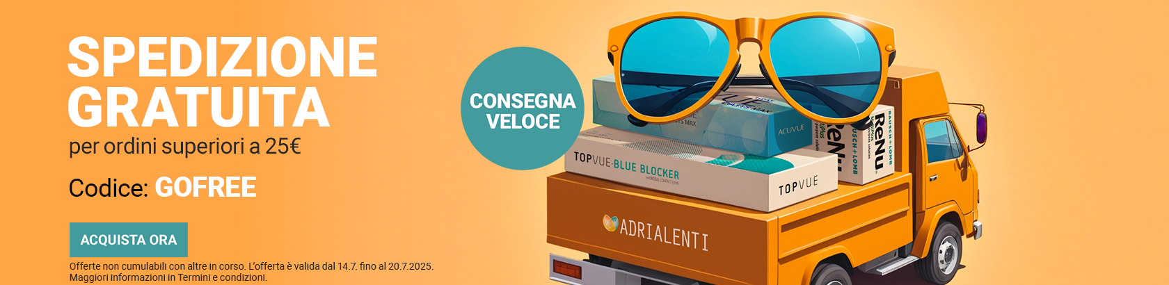 spedizione gratis