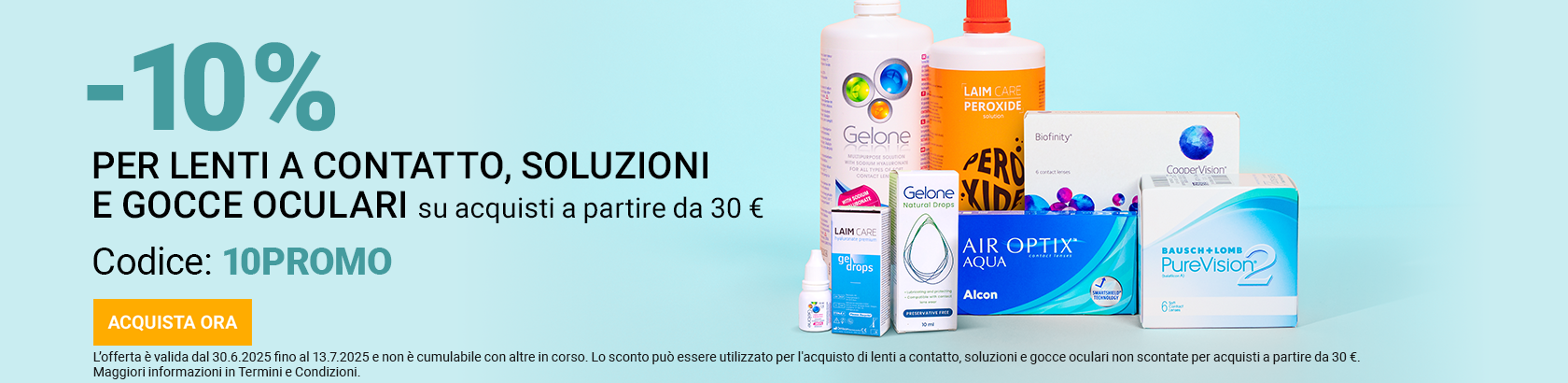 -10% su acquisti da 30€