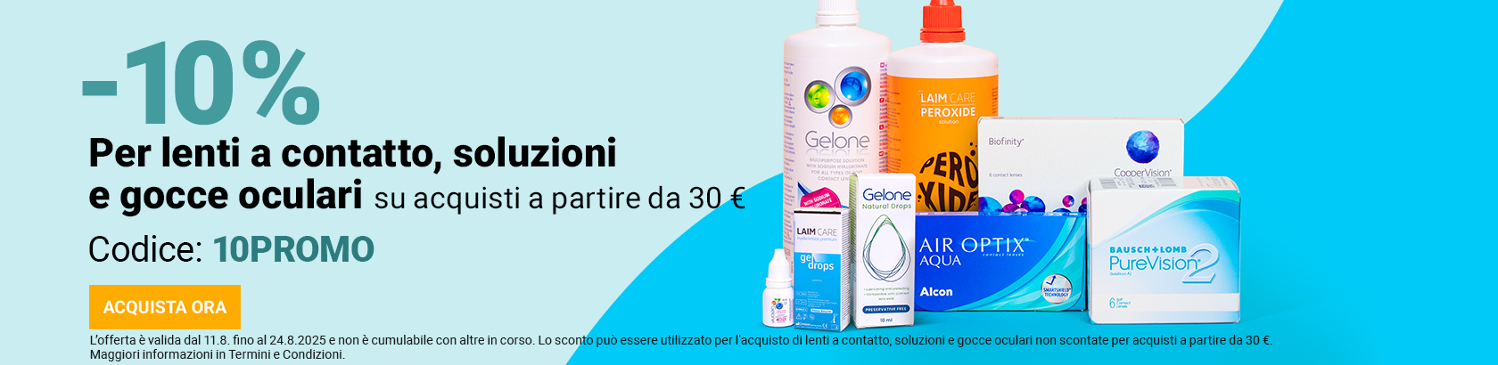 -10% su acquisti da 30€