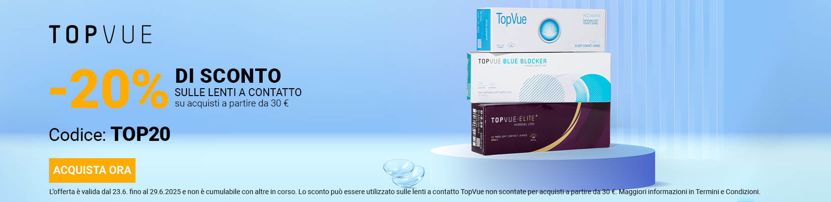 -20% lenti a contatto TopVue
