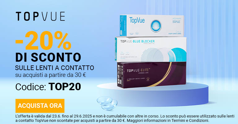 -20% TOPVUE lenti a contatto