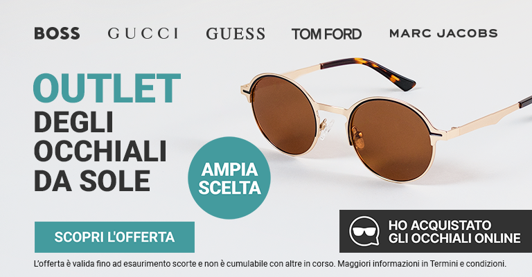 Occhiali da sole outlet