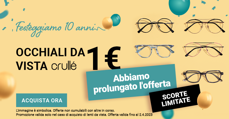 Crullé montature da vista 1€