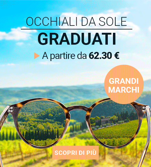 Occhiali da sole graduati