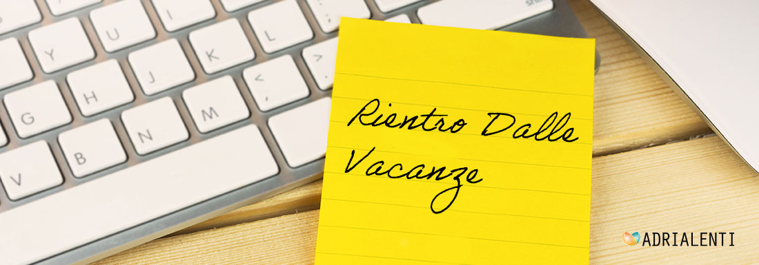 rientro dalle vacanze 2021