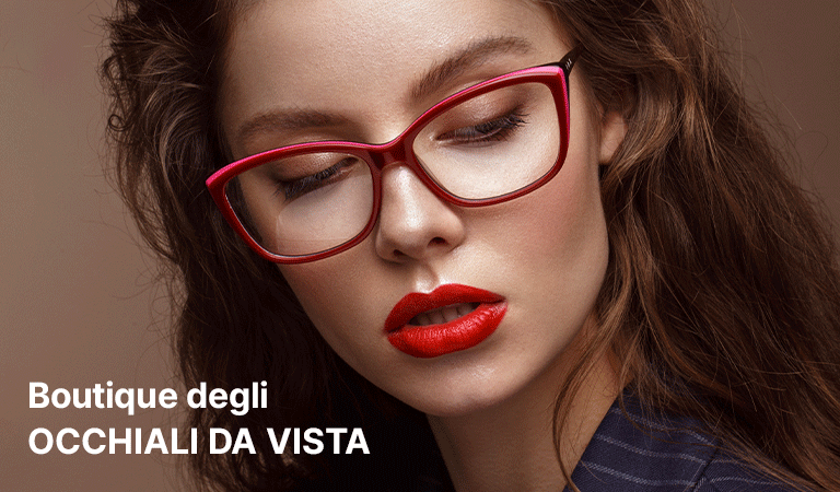 Boutique eyeglasses desktop banner