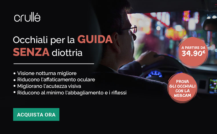 Occhiali per guida