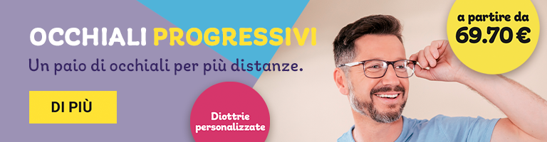 Occhiali progressivi banner