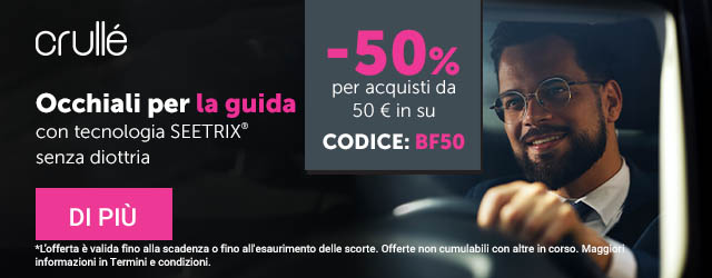BF50 occhiali per la guida Crullé desktop banner