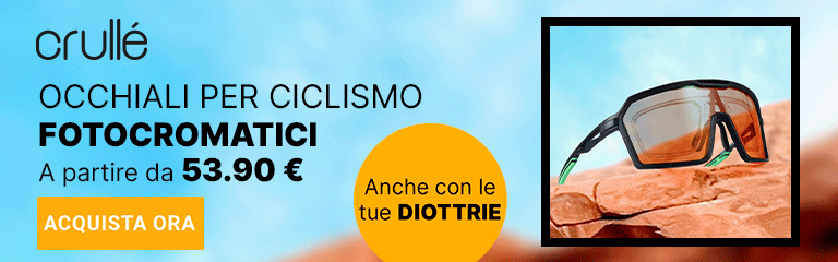 Occhiali per ciclismo fotocromatici - banner mobile