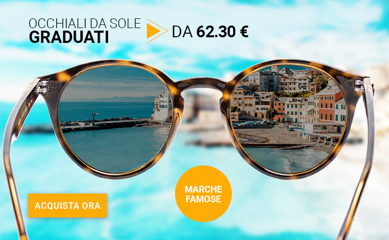 Occhiali da sole graduati