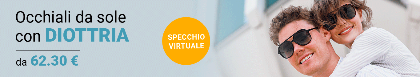 Occhiali da sole graduati