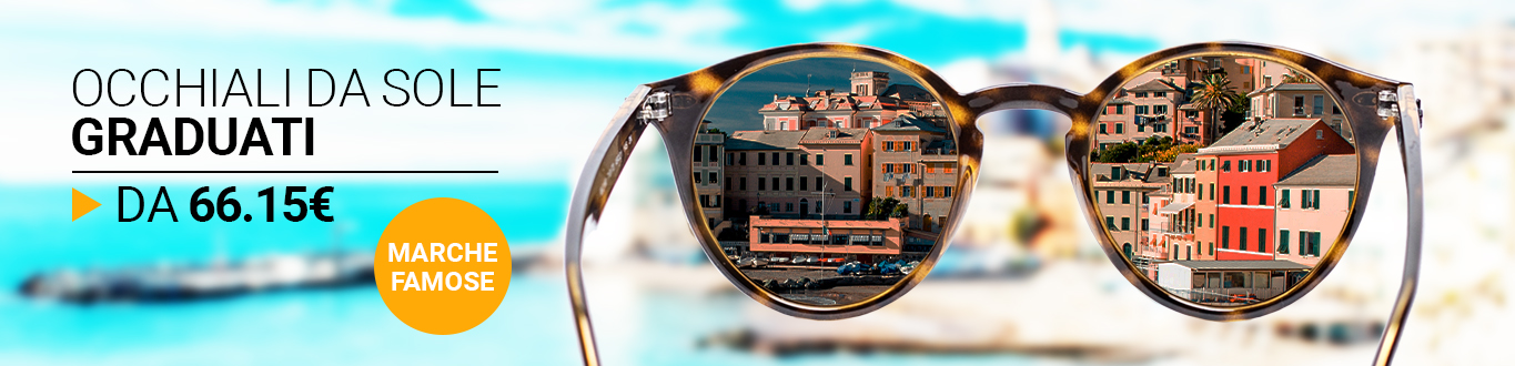 Occhiali da sole graduati