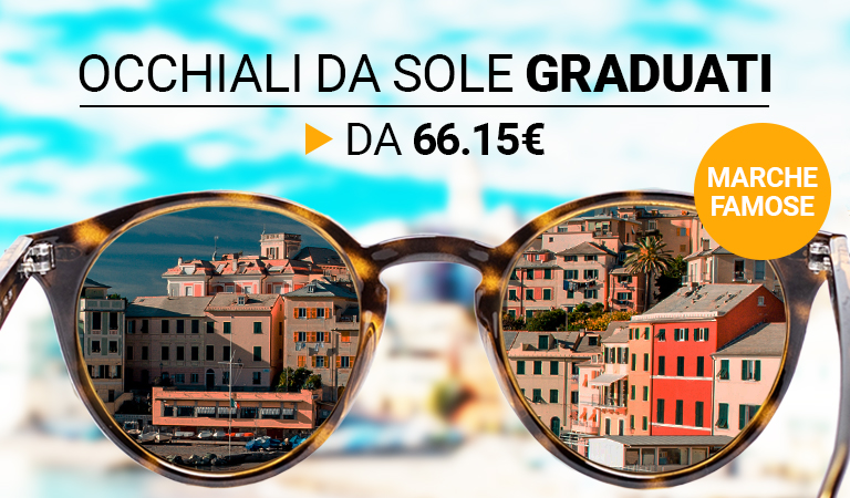 Occhiali da sole graduati