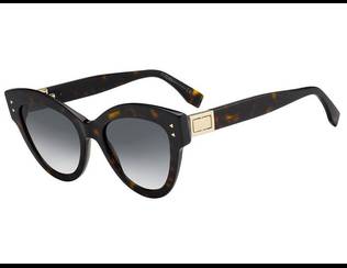 Fendi FF 0266/S 086/9O Occhiali da sole - Cat Eye - Fendi FF 0266/S 086/9O