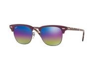 Ray-Ban CLUBMASTER RB3016 1222C2 Occhiali da sole Clubmaster - Ray-Ban CLUBMASTER RB3016 1222C2