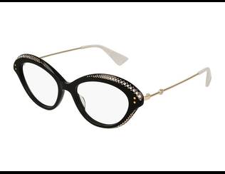 Gucci GG0215O-001 Occhiali da vista Cat Eye - Gucci GG0215O-001