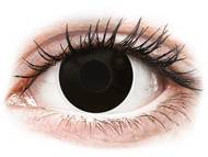 ColourVUE Crazy Lens - BlackOut - correttive (2 lenti) Lenti a contatto Maxvue Vision - ColourVUE Crazy Lens - BlackOut - correttive (2 lenti)