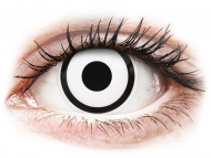 ColourVUE Crazy Lens - White Zombie - correttive (2 lenti) Lenti a contatto colorate correttive - ColourVUE Crazy Lens - White Zombie - correttive (2 lenti)