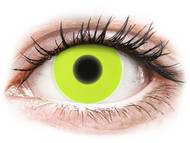 ColourVUE Crazy Glow Yellow - non correttive (2 lenti) Lenti a contatto Maxvue Vision - ColourVUE Crazy Glow Yellow - non correttive (2 lenti)