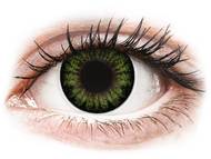 ColourVUE BigEyes Party Green - non correttive (2 lenti) Lenti a contatto Maxvue Vision - ColourVUE BigEyes Party Green - non correttive (2 lenti)