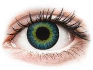 ColourVUE Fusion Yellow Blue - non correttive (2 lenti) Lenti a contatto blu - non correttive - ColourVUE Fusion Yellow Blue - non correttive (2 lenti)