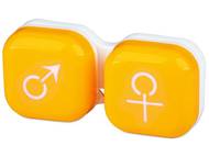 Astuccio porta lenti man&woman - yellow Accessori per lenti a contatto - Astuccio porta lenti man&woman - yellow