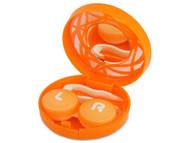 Astuccio con specchietto - orange ornament Custodie e Astucci - Astuccio con specchietto - orange ornament