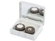Astuccio con specchietto Elegant - silver Custodie e Astucci - Astuccio con specchietto Elegant - silver