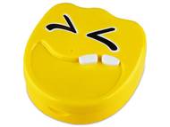 Astuccio con specchietto Smile - yellow Accessori per lenti a contatto - Astuccio con specchietto Smile - yellow