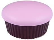 Astuccio con specchietto Muffin - Rosa Accessori per lenti a contatto - Astuccio con specchietto Muffin - Rosa