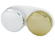 Astuccio porta lenti metallizzato - gold Accessori per lenti a contatto - Astuccio porta lenti metallizzato - gold