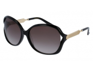 Gucci GG0076S-002 Occhiali da sole Oversize - Gucci GG0076S-002